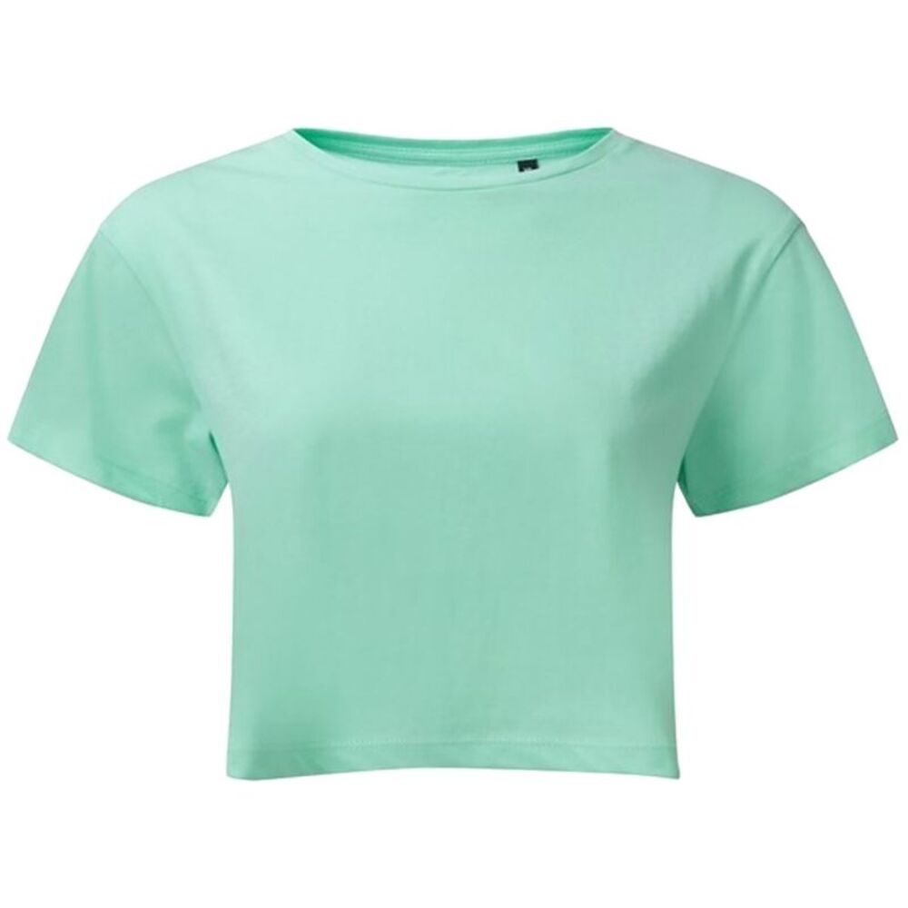 TriDri Womens/Ladies TriDri Crop Top / Peppermint